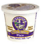 WoodStock Water Buffalo: Yogurt buffalo milk plain 6 OZ- PLAIN