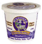 Yogurt buffalo milk blueberry Case of 12 / 6 OZ from WoodStock Water Buffalo