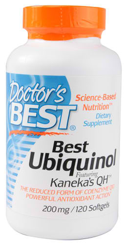 Doctors Best: Best Ubiquinol 200 mg 120 SOFTGELS