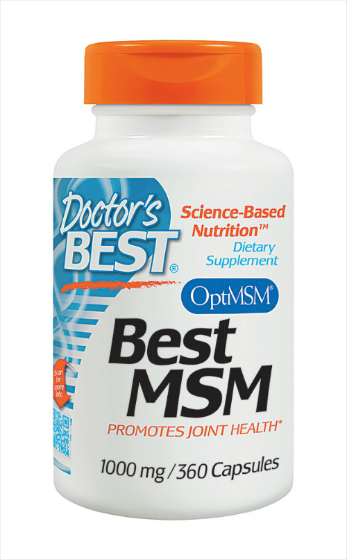 Doctors Best: Best MSM 1000 mg 360 Capsules
