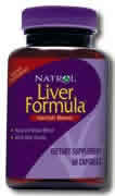 Liver Formula w/Milk Thistle Extract 60 caps from NATROL