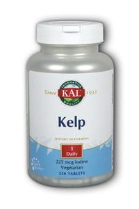 Kal: Kelp Iodine 250ct 225mcg