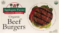 BURGER ORGANIC BEEF 85% LEAN Case of 12 / 16 OZ from Applegate Farms