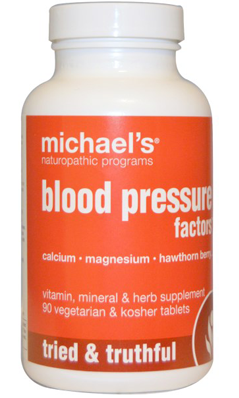 Michael's Naturopathic: Blood Pressure Factors 90 tab