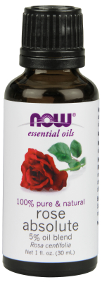 NOW: ROSE ABSOLUTE  5 BLEND  OIL   1 oz 1