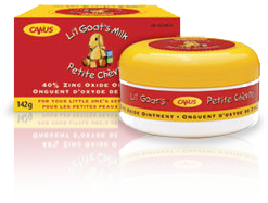 Lil goat's milk 40 percent zinc ointment, 10 oz