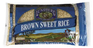 Lundberg Farms: Rice,og,sweet brown 2 LB