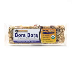 WELLNESS BAR,SESAME RAISN Case of 12 / 1.4 OZ from Bora Bora Wellness Bars