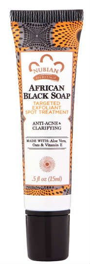 NUBIAN HERITAGE/SUNDIAL CREATIONS: African Black Soap Blemish Treatment 0.5 oz