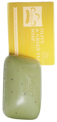 NUBIAN HERITAGE/SUNDIAL CREATIONS: Bar Soap Olive and Green Tea 5 oz