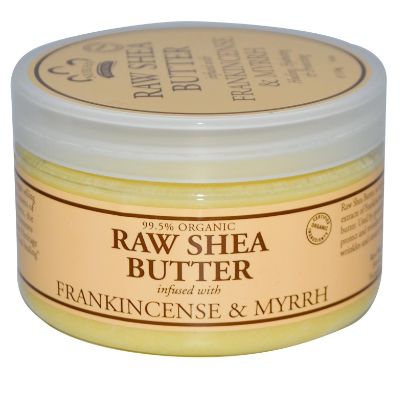 NUBIAN HERITAGE/SUNDIAL CREATIONS: Infused Butter  Frankincense Myrrh 4 oz