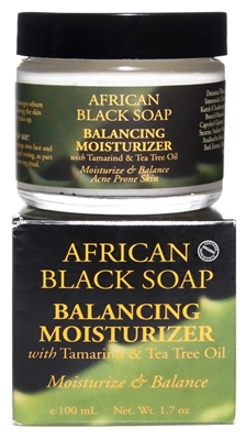 NUBIAN HERITAGE/SUNDIAL CREATIONS: Day Facial Moisturizer: African Black Soap Skin Care 1.07 oz