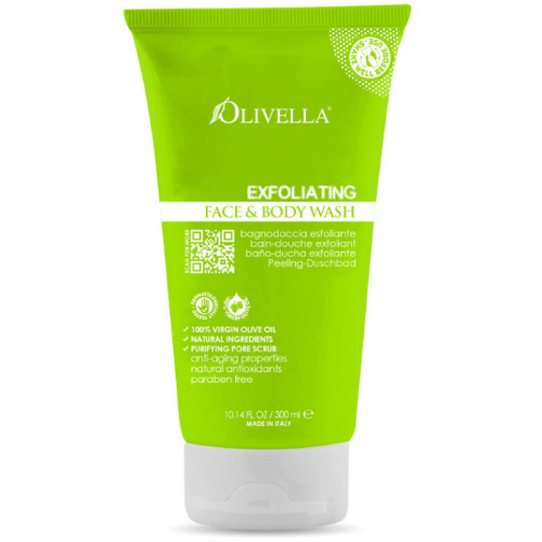 OLIVELLA: Exfoliating Face & Body Wash 10.14 oz