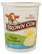 NF YOGURT,PLAIN Case of 6 / 32 OZ from Brown Cow West Inc