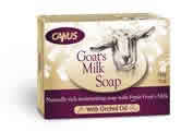 GOATS MILK SOAP,ORCHD OIL Case of 1 / 5 OZ from Canus Goats Milk Body Care