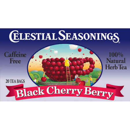 HERB TEA,BLACK CHERRY Case of 12 / 20 BAG from Celestial Seasoning