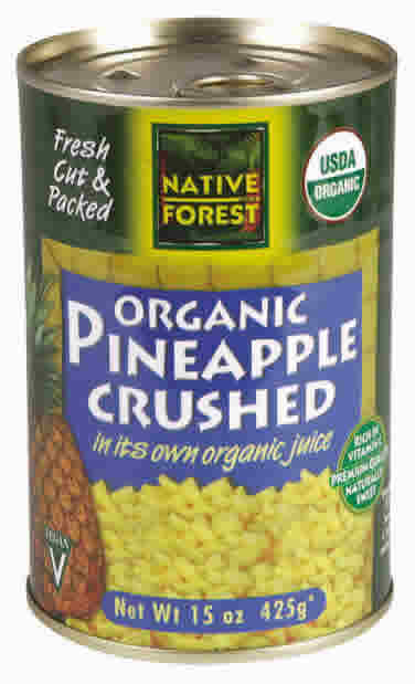 PINEAPPLE,OG,CRUSHED Case of 6 / 14 OZ from Native Forest
