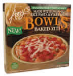 BOWL ORGANIC SOY BAKED ZITI Case of 12 / 9.5 OZ from AMY'S
