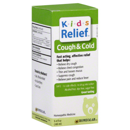 Homeolab Usa: Kids Relief Cough and Cold 100 ml