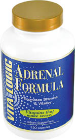 Vita Logic: Adrenal Formula Capsule (Btl-Plastic) 120ct