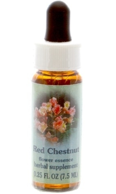 Flower essence: RED CHESTNUT DROPPER 0.25OZ