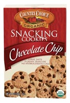 COOKIE,OG,CHOCOLATE CHIP Case of 6 / 7 OZ from Country Choice