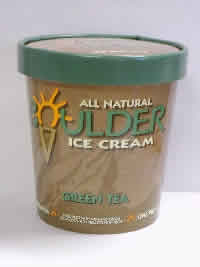 Boulder Ice Cream: Ice cream,green tea PINT