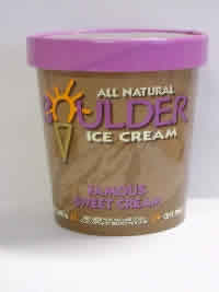 ICE CREAM,FAMOUS SWT CRM Case of 8 / PINT from Boulder Ice Cream