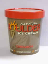 ICE CREAM,CINNAMON Case of 8 / PINT from Boulder Ice Cream