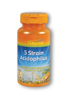 5 strain acidophilus, 60ct