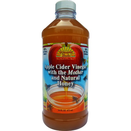 Apple Cider Vinegar w/ Mother Certified Organic 16 oz Liquid, 2.72ea