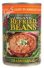 BEANS ORGANIC REFRIED TRADITIONAL LOW SODIUM - 12 / 15.4 OZ from AMY'S