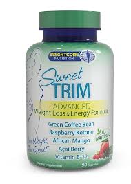BRIGHTCORE NUTRITION: Sweet Trim Weight Loss Energy 90 cap