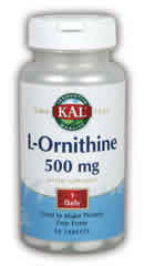 L-Ornithine 50ct 500mg from Kal