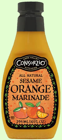 MARINADE,SESAME ORANGE Case of 6 / 10 OZ from Consorzio