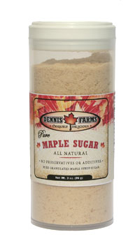 MAPLE SUGAR Case of 10 / 3 OZ from Dennis Farms
