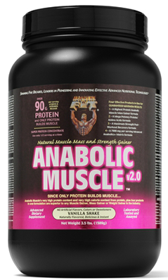 Anabolic Muscle Vanilla Powder
