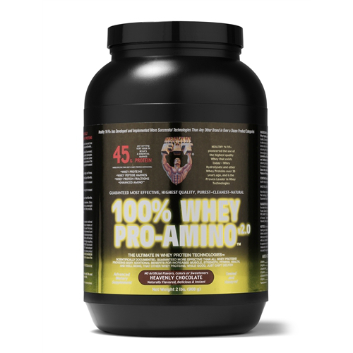HEALTHY N FIT NUTRITIONALS: 100% Whey Pro Amino Chocolate Powder 2 lb