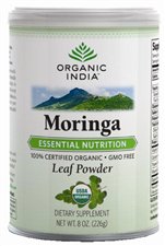 Organic moringa powder
