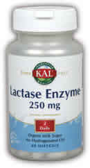 Lactase 60ct 250mg from Kal