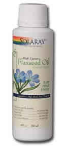 High Lignan Flaxseed Oil 8oz from Solaray
