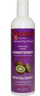 STRAUSS HERB COMPANY: Moisturizing Herbal Conditioner Kiwi 12 oz