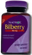Bilberry Extract 60 caps from NATROL