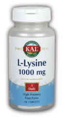 L-Lysine 50ct 1000mg from Kal