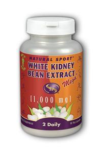 Natural Sport: White Kidney Bean Extract Mega Plus 90 Vcaps