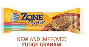 SNACK BAR FUDGE GRAHAM Case of 1 / 8/.72 OZ from Zone Perfect