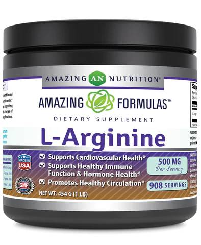 AMAZING NUTRITION: Amazing Formulas L-Arginine 1 LB