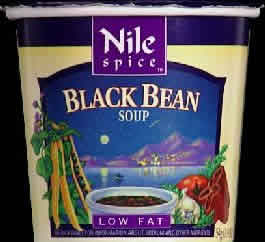 SOUP CUP,BLACK BEAN Case of 12 / 1.9 OZ from Nile Spice Foods Inc