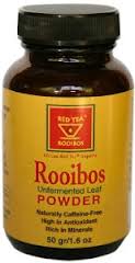 AFRICAN RED TEA: Rooibos unfermented Powder 50 gm