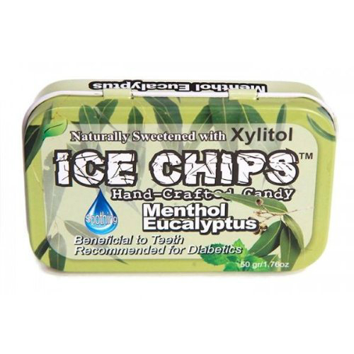 ICE CHIPS CANDY: Menthol Eucalyptus 1.76 oz